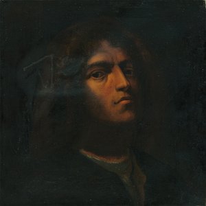 Neznámy maliar - Autoportrét - kópia - M 159 - Ernest Zmeták Art Gallery