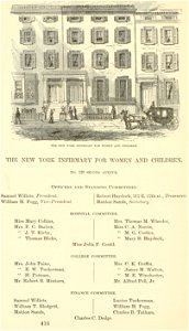 New York Infirmary for Women and Children, Valentine's Manual