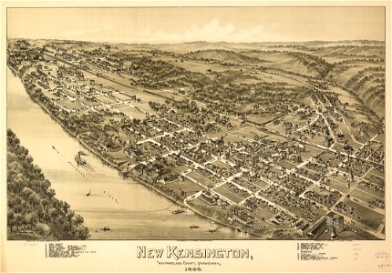 New Kensington, Westmoreland County, Pennsylvania, 1896. LOC 75696509