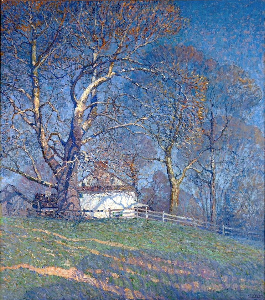 Newell Convers Wyeth - Buttonwood Farm - 1920.187.1 - Reading Public Museum