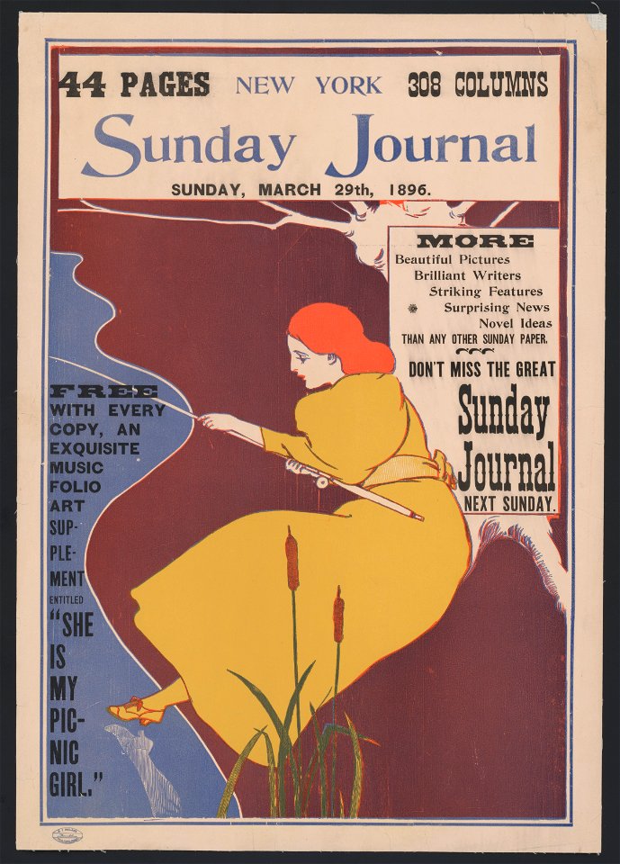New York Sunday Journal, Sunday March 29th, 1896. LCCN2014649115