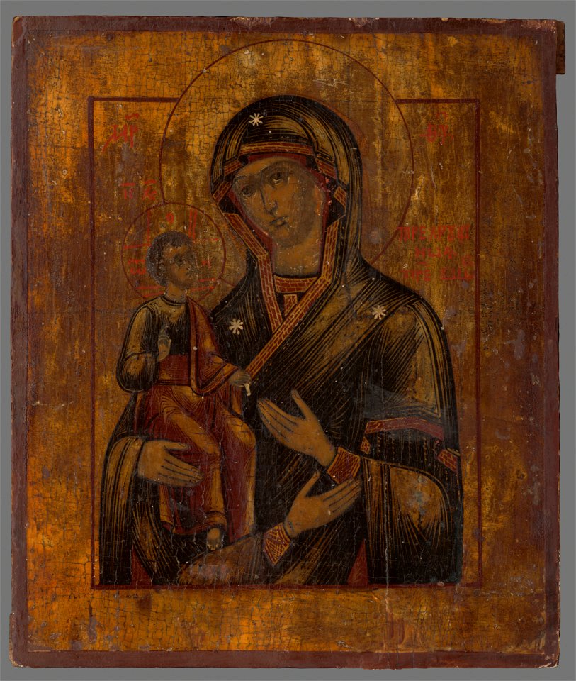 Neznámy autor - BOHORODIČKA TROJRUČICA - O 2033 - Orava Gallery