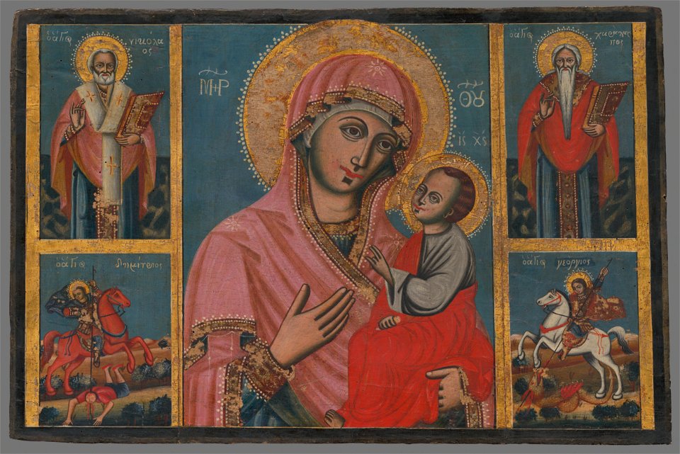 Neznámy autor - Bohorodička - O 126 - Orava Gallery