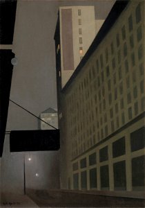 New York Night, No.2 (c) Estate of George Ault and Vilcek Collection