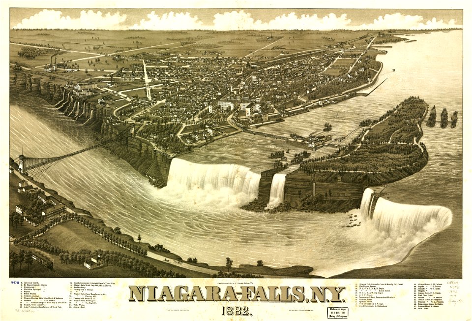 Niagara-Falls, N.Y. 1882. LOC 73694500