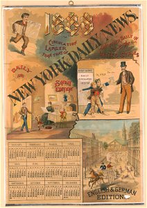New York Daily News (calendar for 1888) LCCN2003673066