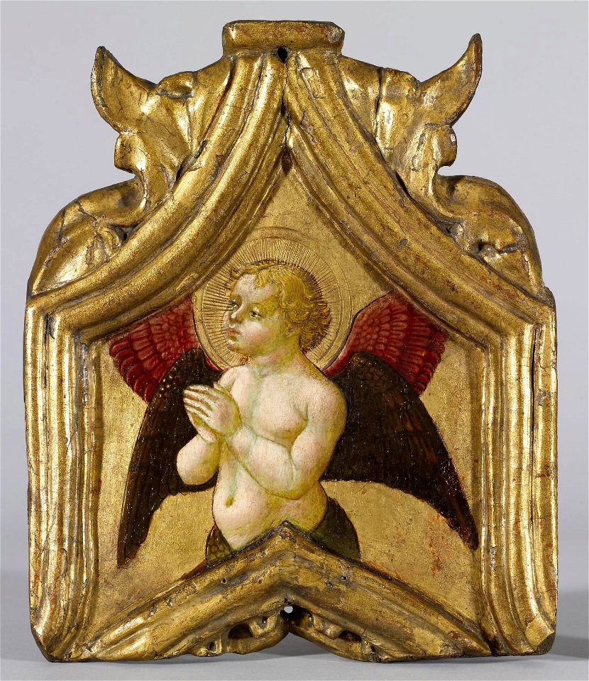 Niccolò da Foligno - A Seraph - Walters 37620F - A T Front