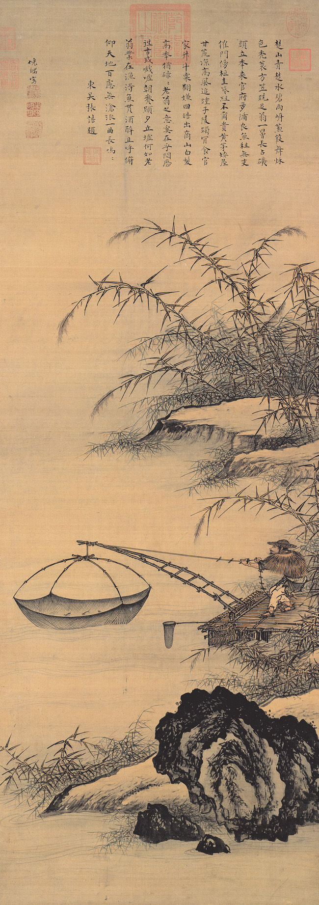 Ni Duan-Catching Fish