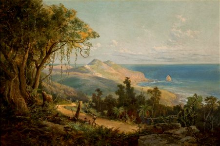 Nicholas Chevalier - Sandfly Bay, Otago - 1962-31 - Auckland Art Gallery