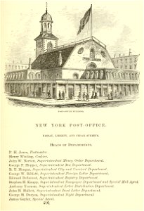New York Post Office, Valentine's Manual