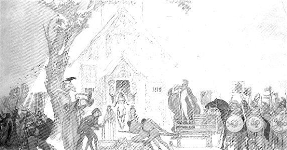 Midvinterblot, second sketch (1911)