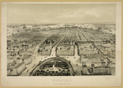 New York - drawn from nature and on stone by C. Bachman ; lith. of Sarony & Major, N.Y. LCCN93500737