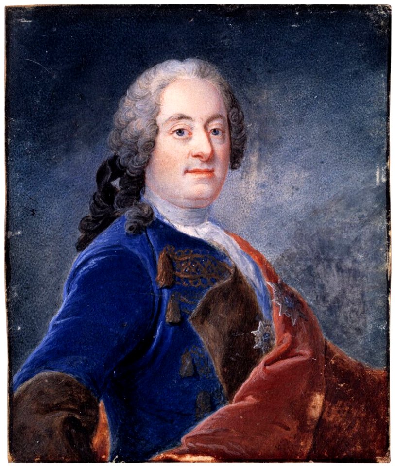 Niclas Lafrensen d.ä. - Baron Carl Hårleman, Architect - NMB 2265 - Nationalmuseum