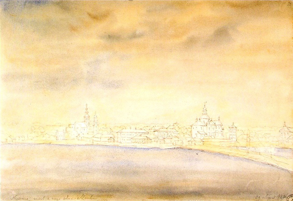 Niaśviž, Zamkavy. Нясьвіж, Замкавы (N. Orda, 29.07.1876)