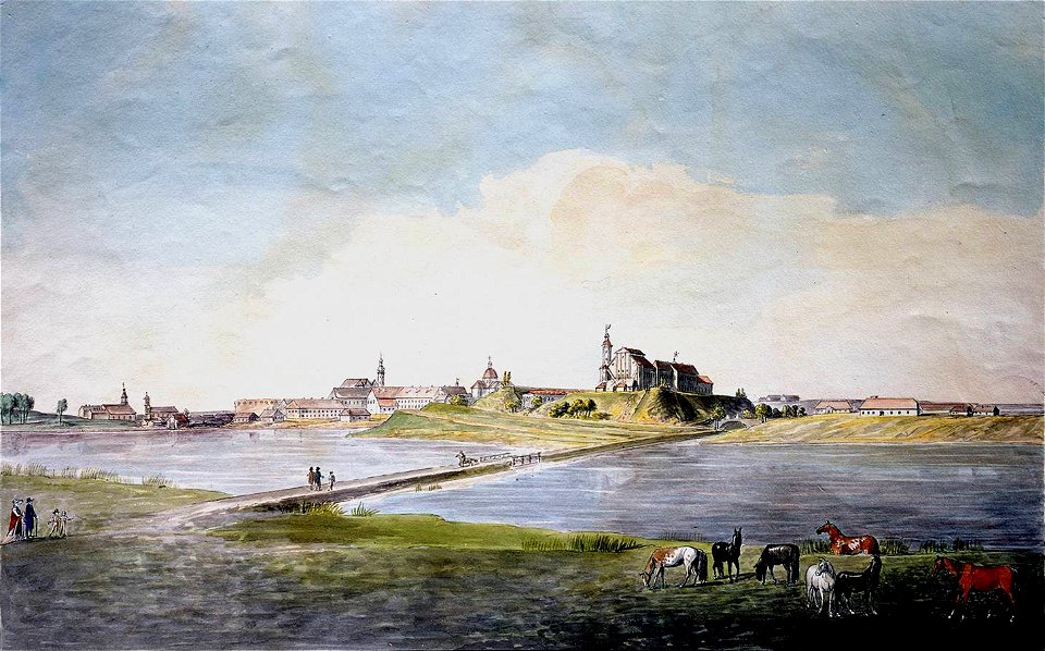 Niaśviž, Dziki. Нясьвіж, Дзікі (J. Pieška, 1800)