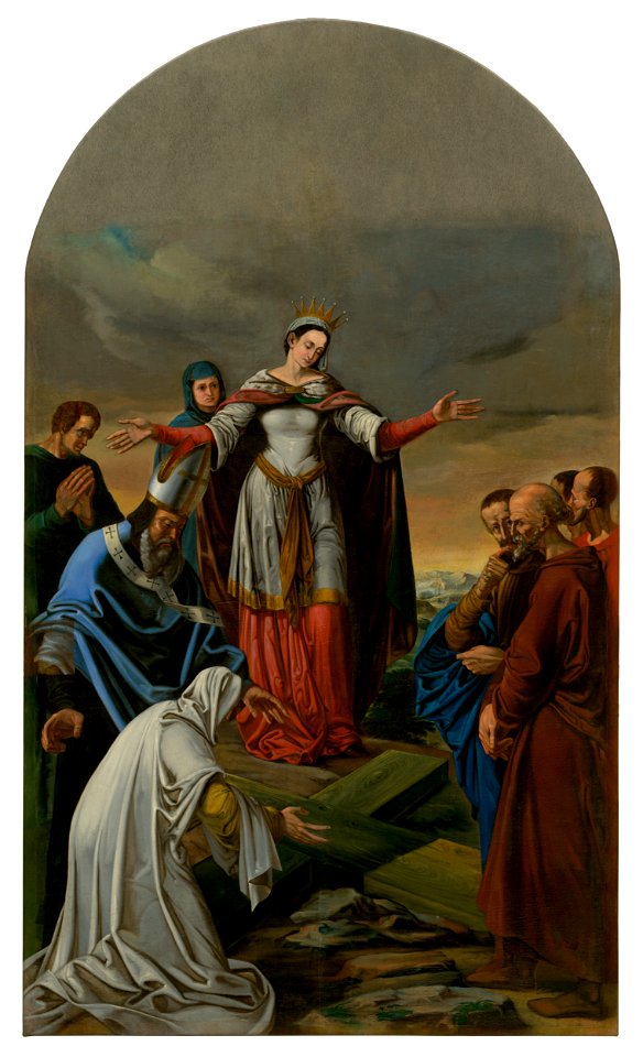Neznámy autor - Nájdenie sv.Kríža - O 464 - Orava Gallery