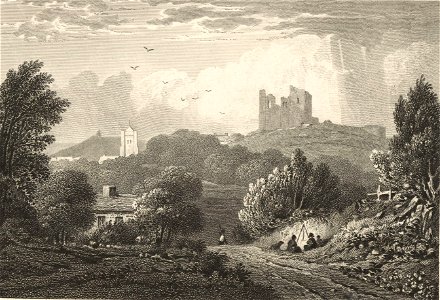 Newport Castle, Pembrokeshire Octr 1 1824