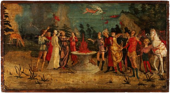 Niccolò Giolfino - The Sacrifice of Iphigenia - 1943.1841 - Fogg Museum