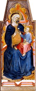 Niccolò di Buonaccorso - Madonna and Child, 1387