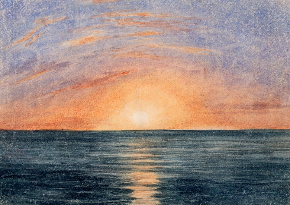 Andrew Nicholl - Nicholl-K07777 - A study, Indian Ocean