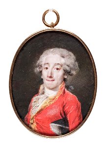 Niclas Lafrensen d.y. - Friedrich August Internari, Saxon chargé d’affaires - NMB 705 - Nationalmuseum