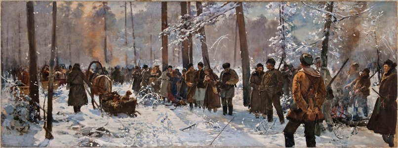 Niaśviž. Нясьвіж (J. Fałat, 1891)