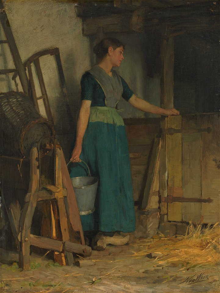 Nicolaas van der Waay - Boerenmeisje - SA 1929 - Amsterdam Museum