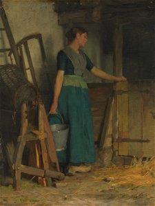 Nicolaas van der Waay - Boerenmeisje - SA 1929 - Amsterdam Museum