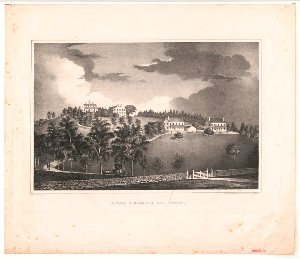 Newton Theological Institution LCCN2003672920