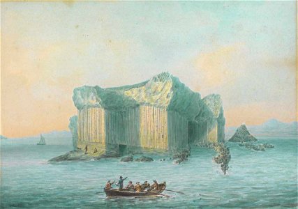 Nicholas Pocock Staffa 1792