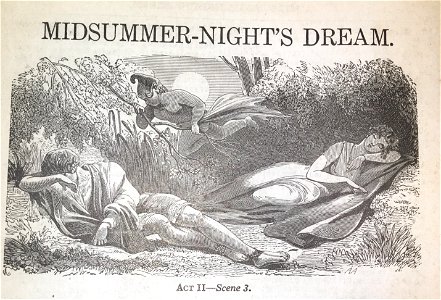 Midsummer-Night's Dream Lithograph