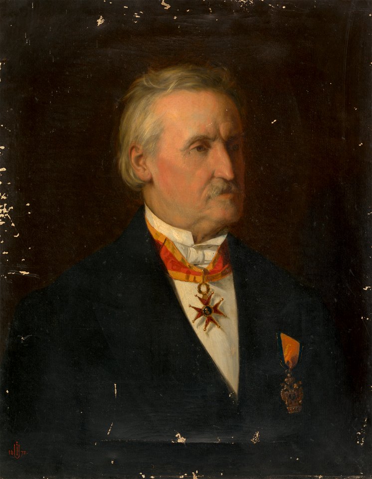 Neznámy autor - Portrét muža s vyznamenaniami - O 6975 - Slovak National Gallery
