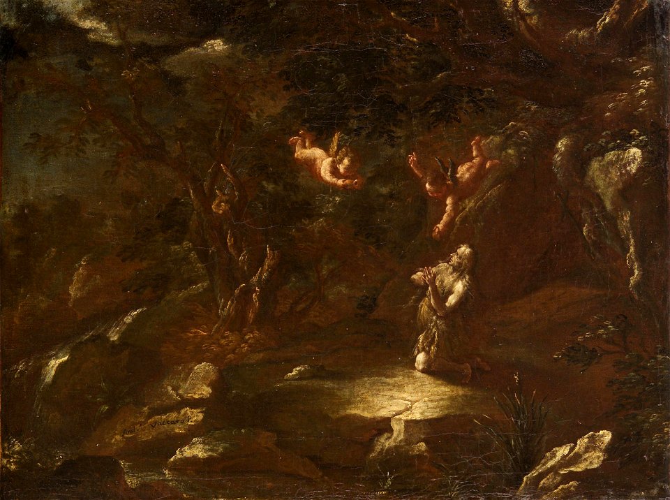 Nicola Vaccaro - Hl. Maria Aegyptiaca - GG 6402 - Kunsthistorisches Museum