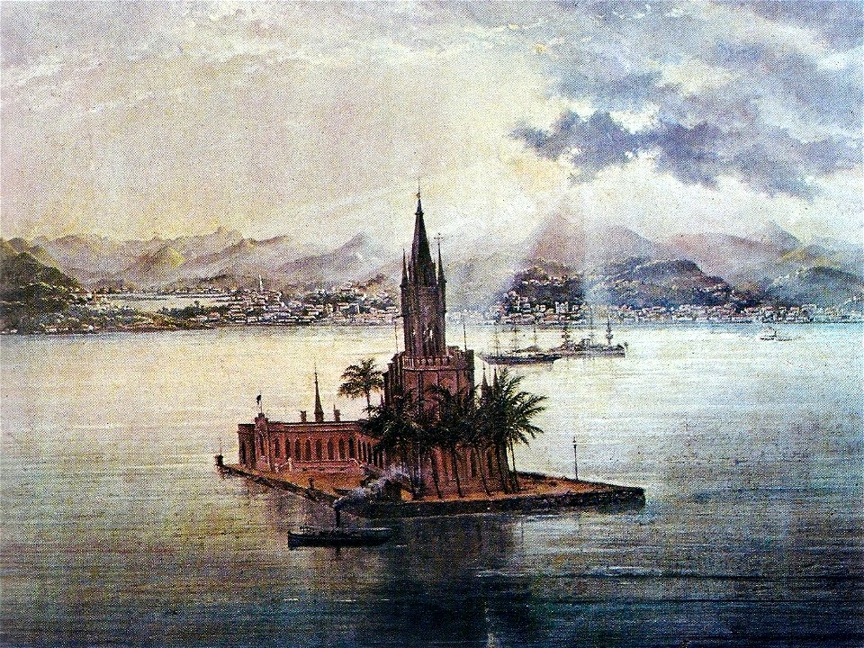 Nicola Antonio Facchinetti - Panorama da Baía de Guanabara