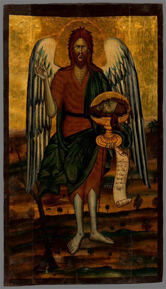 Neznámy autor - Ján Predchodca (Krstitel) - O 489 - Orava Gallery