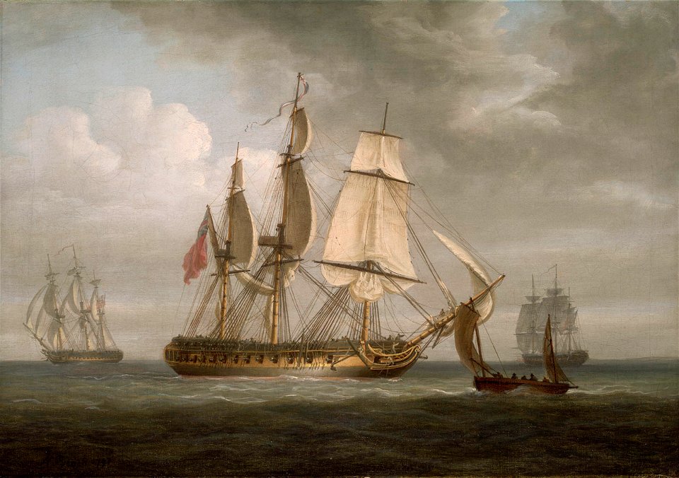 Nicholas Pocock - The Frigate 'Triton'