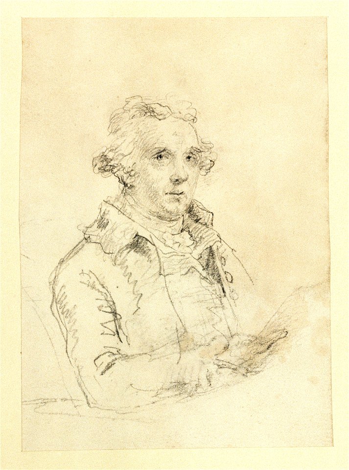 Nicholas Pocock, 1740-1821 (self-portrait) RMG PU3322