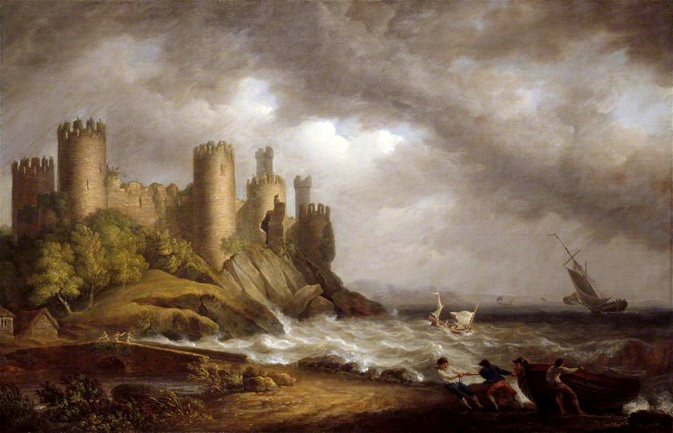 Nicholas Pocock (1740-1821) - Conway Castle - 998395 - National Trust
