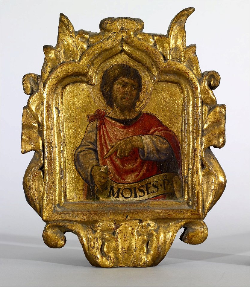 Niccolò da Foligno - The Prophet Moses - Walters 37620E