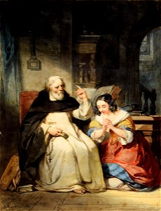 Nicaise de Keyser - The Blessing - 1921.230.1 - Reading Public Museum