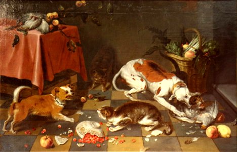 Nicasius Bernaerts-Bataille chiens et chats