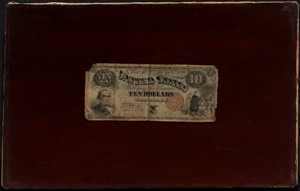 Nicholas Alden Brooks - A Ten Dollar Bill - 2008.106 - Museum of Fine Arts