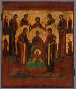 Neznámy autor - Ikona-Kristus Emanuel pred predvtelením - O 933 - Orava Gallery