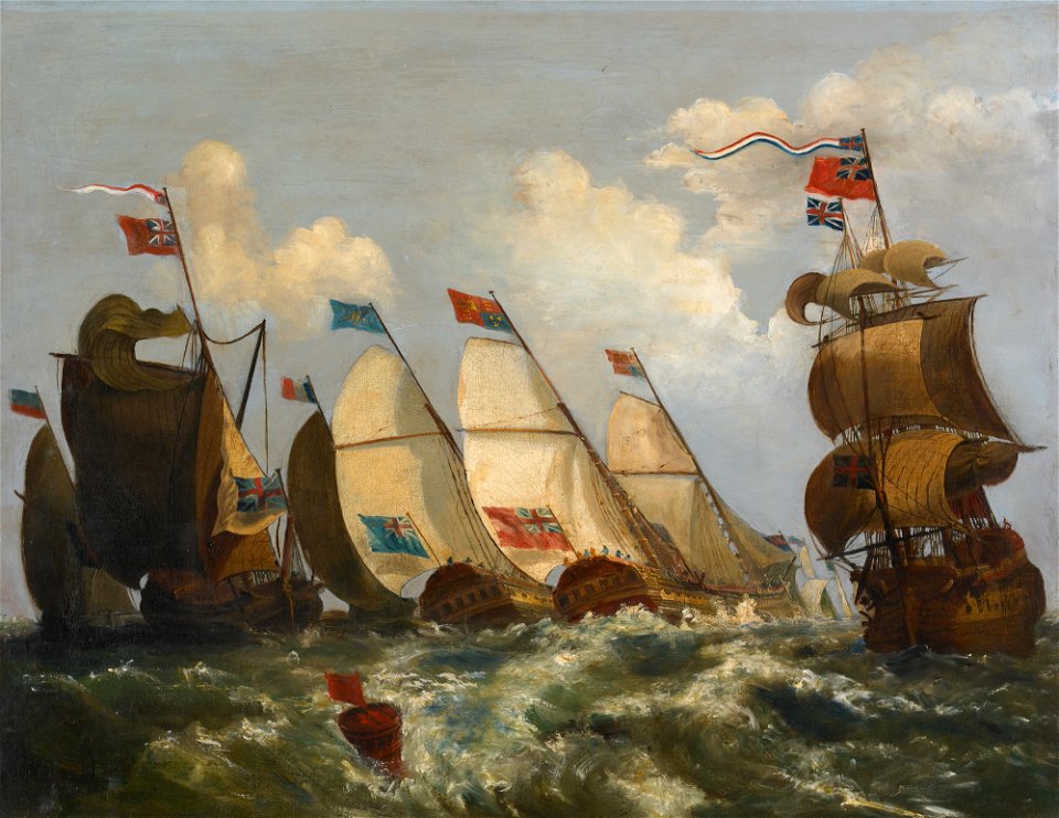 Nicholas Pocock - Regatta, before 1801