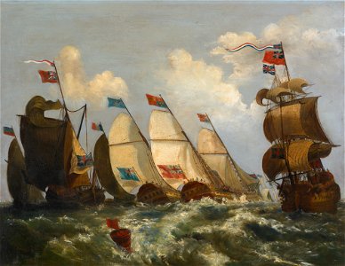 Nicholas Pocock - Regatta, before 1801