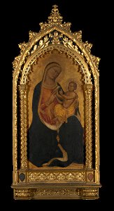 Niccolò di Pietro Gerini - Virgin and Child - 1871.26.b - Yale University Art Gallery