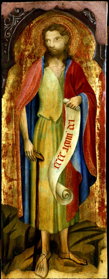 Niccolo di Pietro Veneziano - Saint John the Baptist - 37.153 - Detroit Institute of Arts