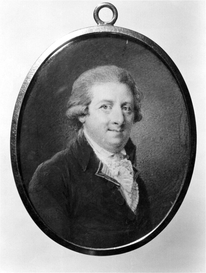 Niclas Lafrensen d.y. - Jean Le Febure (1736-1805), bruksägare, bergsråd Dubbelminiatyr NMB 700 - 701 - NMB 700 - Nationalmuseum
