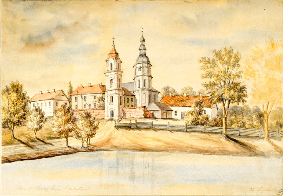 Niaśviž, Benedyktynskaja. Нясьвіж, Бэнэдыктынская (N. Orda, 28.07.1876)