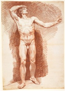 Nicholas-Bernard Lépicié - Standing Male Nude - Google Art Project